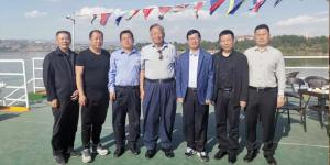 中國黃河文化經(jīng)濟發(fā)展研究會何光暐會長一行赴我市考察交流，與文旅集團達成戰(zhàn)略合作